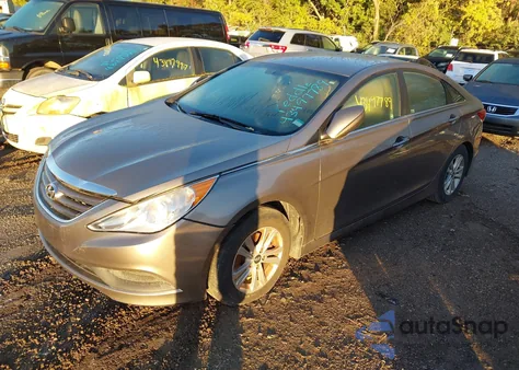 2014 Hyundai Sonata Gls from USA, damaged, VIN 5NPEB4AC1EH918981